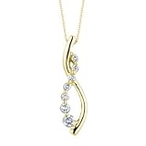 Journey Diamond Pendant 1/6ctw