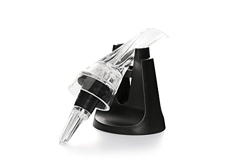 Wine Aerator Pourer, Aerating Wine Pourer and Decanter Spout, Stand Included