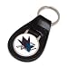 San Jose Sharks Leather Keychain