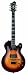 Hagstrom Select Super Swede Electric Guitar (Vintage Sunburst)