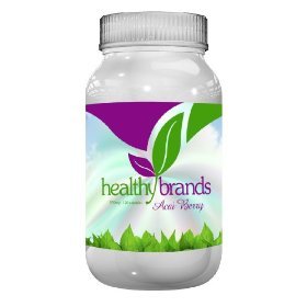 Pure Acai Berry 500mg 120 Capsules - Super Food Potent Health Dietary and Weight Loss Supplement (European Best Seller)