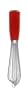 Art and Cook Mini Cooking Whisk Chrome Dreams Collection, Red