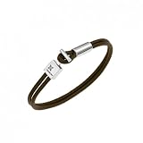Oxbow - W51290M - Nomad Spirit - Bracelet Homme - Acier - Cuir Marron