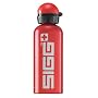Sigg Bottle City World Distinctively Swiss 0.6l Logo on Red