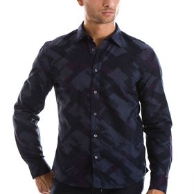 Armani Exchange Brushstroke Print Shirt