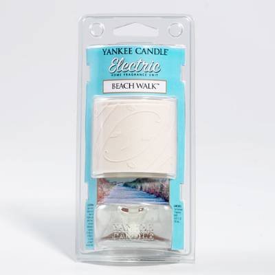 See Beach Walk - Electric Home Fragrance Base Unit Plus 1 Scented Oil Yankee Candle