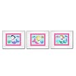 Olive Kids - Mermaids Set of 3 Prints (white)