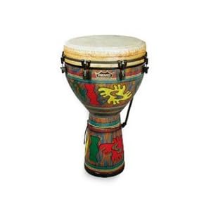 Remo Key Tunable Djembe, 16"x27" (Multi-Mask Finish)