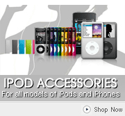 View our vast range of iPod and iPhone Accessories