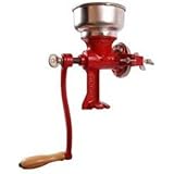 Cast Iron Manual Crank Corn Grain Grinder 14" Tall & 5" Hopper