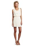 HALSTON HERITAGE Womens Draped Bodice Dress