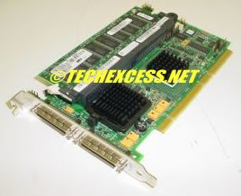 LSI LOGIC PCBX518-B1 MegaRaid 2 Channel SCSI U320 RAID Controller PCBX518B1