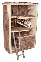Hamster Mouse Play Center, House Swing Toy Ladder Cage