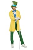 Mens Deluxe Mad Hatter Costume (Pants Color Diff.) (Hat/Cane/Shoes/Gloves Not Included)