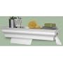 Healthy Shelf White Wet Wipe and Paper Towel Dispenser Reduce the Spread of Germs