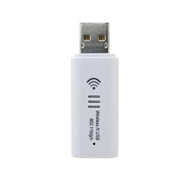 PLANEX 300Mbps�n�C�p���[����LAN Wi-Fi USB�A�_�v�^(�G�R���f��) GW-US300E-BK
