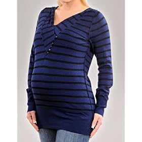 Buy A Pea in the Pod Collection: Splendid Long Sleeve Hooded Maternity Sweater by Splendid
