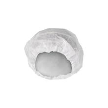 Kleenguard A10 White Latex Free Bouffant Caps, Large (Case of 450)