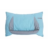 ePillow- Aqua with Gray Trim