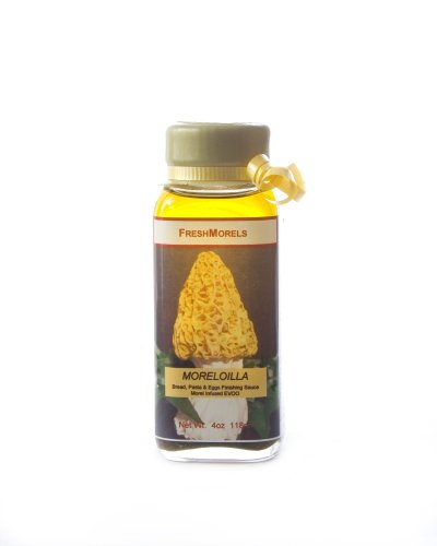 FreshMorels Epicurean Moreloilla Finishing Sauce, Bread, Pasta & Eggs, 4 Ounce Glass... by Gourmet Breads