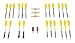 Waekon Industries 77202 Perfect Mate SPADE Terminal Probe Adapter Set