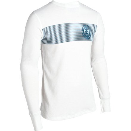 Element Linear Thermal Shirt - Long-Sleeve - Mens White, S