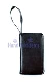 HHI iPhone Soft Leather Wallet Case - Black