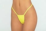 Micro Thong. One Size in Black, Chartreuse, Hot Pink, Lime, Red or White.