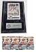 Jose Reyes New York Mets Card plaque with 4 packs of Trading Cards