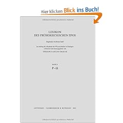 Lexikon des fr�hgriechischen Epos 4: Einbanddecke: Einbanddecke und Bandtitelei zu Band 4 (r - w) (Lexikon Des Fruhgriechischen Epos. Einbanddecken)