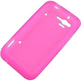 Silicone Skin Cover for HTC Rhyme, Hot Pink