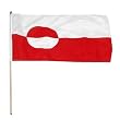 Greenland Flag 12 x 18 inch