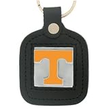 College Leather Key Rings - Tennessee Volunteers