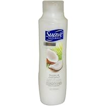 Suave Tropical Coconut Infused with Coconut Extract and Vitamin E Conditioner for Unisex, 15 Ounce