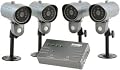 Lorex SHS-4SM Video Surveillance System with 4 CCD Indoor/Outdoor Night Vision Cameras