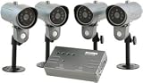 Lorex SHS-4SM Video Surveillance System with 4 CCD Indoor/Outdoor Night Vision Cameras