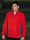 Alo Men's Micro Fleece Quarter Zip Pullover. M4004