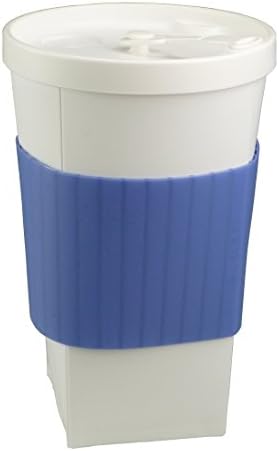 FoFoCup Collapsible Travel To-Go Tumbler Cup (lightweight, resuable, foldable) - Blue, 16oz x 1pc