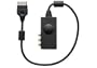 Microsoft Xbox AV Pack Advanced - Game console link cable - S-Video / composite video / audio - 4 pin mini-DIN, RCA, TOSLINK (F) - Xbox AV connector (M) - black