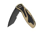 Kershaw Desert Sand/Black Serrated Tanto Blur Knife
