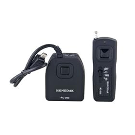 HONGDAK RM-UC1 Wireless Remote Control Kit for Olympus (Black)