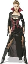 Angels Fancy Dress Female Scarlet Vampira Costume, One Size