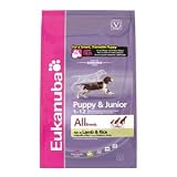 Eigenschaften EUKANUBA  / Eukanuba Puppy & Junior mit Lamm & Reis - 15 kg