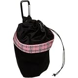 Bison Pet Tartan Pink Treat Bag