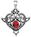 Celtic Heart Pendant Collectible Medallion Necklace Accessory Jewelry