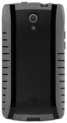 AGF GC1020-M315 Hybrid Grip Case for Pantech Discover - 1 Pack - Retail Packaging - Charcoal/Black