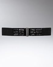 Foil Jeweled Stretch Belt