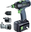 Festool 564389 T15 15V Lithium-Ion 3 Ah Cordless Drill Set
