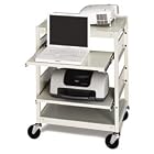 BREEC4000GM All-In-One Computer Workstation, 32w x 24d x 33h, Gray by Bretford