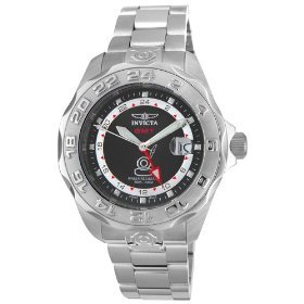 Invicta Men's 5125 Pro Diver Collection Grand GMT Stainless Steel Watch